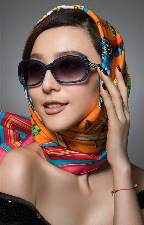 Красавица Фань Бинбин снялась в рекламе солнцезащитных очков