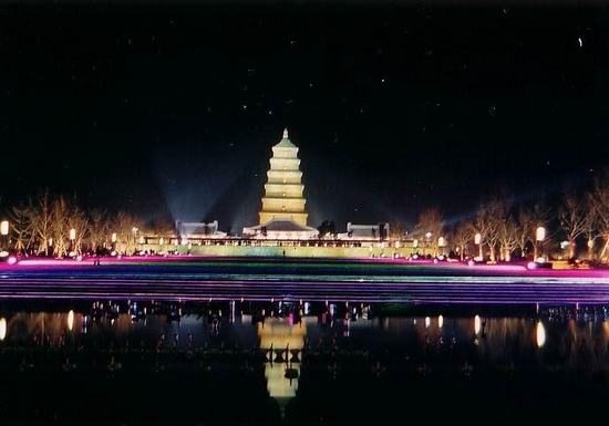 Пагода Большого Гуся в городе Сиань