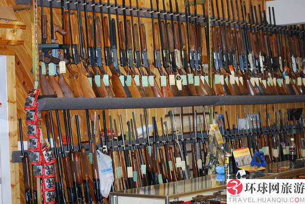 Оружейный магазин в США