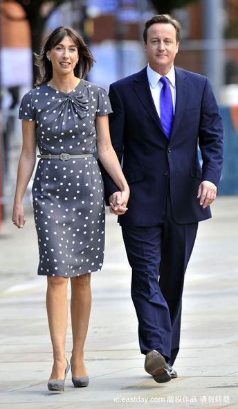 Элегантная первая леди Великобритании Саманта Кэмерон