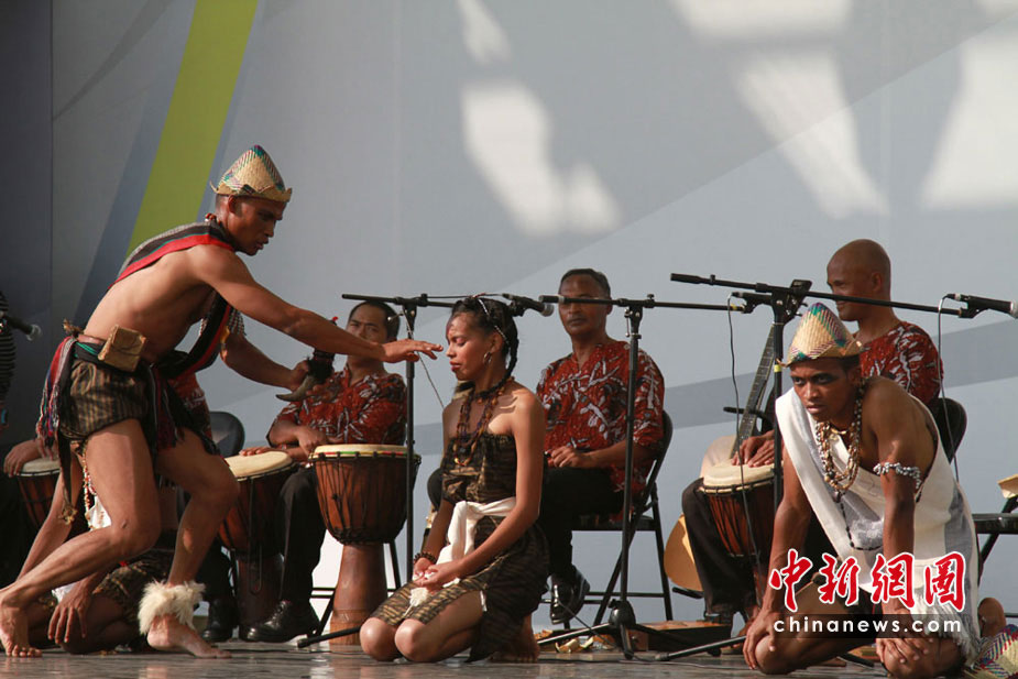 Замечательные традиционные ритуалы были показаны в парке павильонов ЭКСПО-2010 в рамках Дня Мадагаскара на ЭКСПО-2010