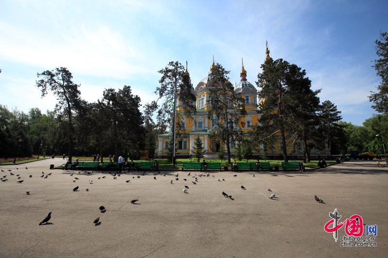 Парк 28 гвардейцев-панфиловцев в городе Алматы