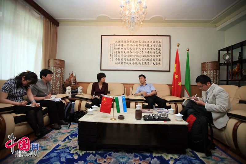Делегация корреспондентов из Китайской международной корпорации издательства литературы на иностранных языках посетила Узбекистан
