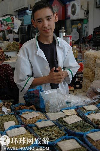 Богатый туркменский базар