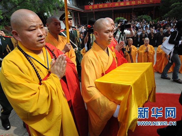 Буддийская реликвия вновь появилась на Свет через 1000 лет 