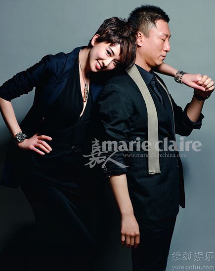 Сунь Хунлэй и Линь Чжили в модном журнале