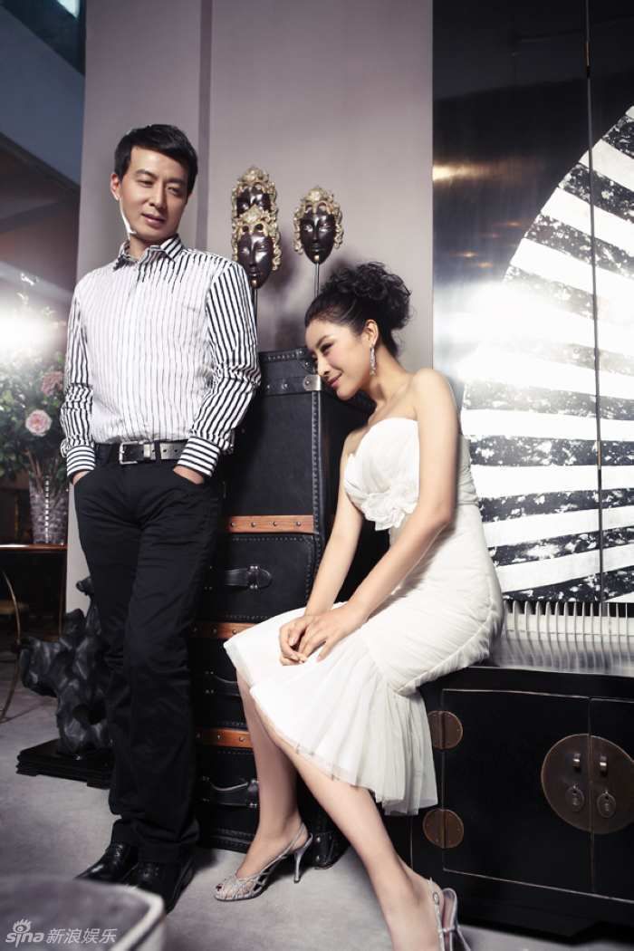 Свадебные фотографии артистов Юй Яна и Ван Яцзе