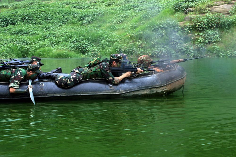 Подготовка специальных войск Военного округа города Чэнду