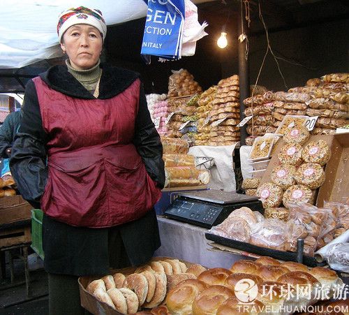 Самый большой базар в Киргизии