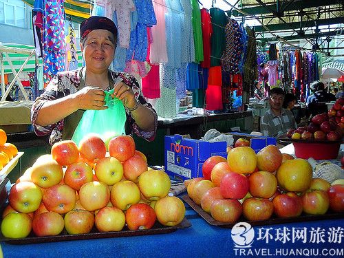 Самый большой базар в Киргизии