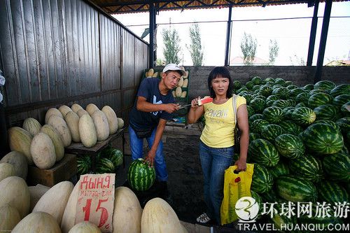 Самый большой базар в Киргизии