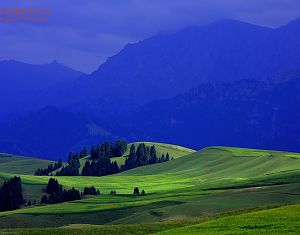 Чарующие пейзажи в районе Цзянбулакэ