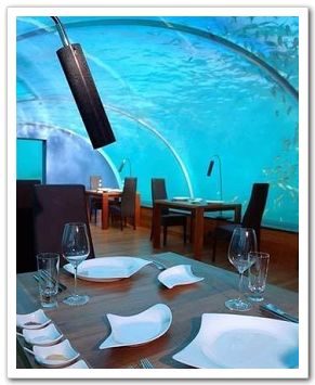 Подводный ресторан на Мальдивах!