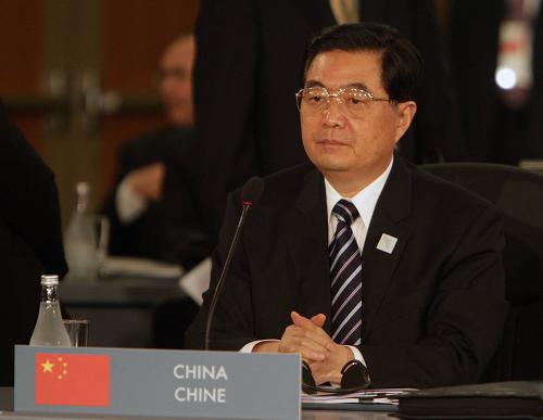 Председатель КНР Ху Цзиньтао принимает участие в 4-м саммите 'Группы 20' в Торонто
