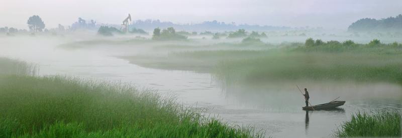 Экологическая переброска воды в дельте реки Хуанхэ