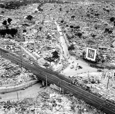 Реальные картины землетрясения в г. Таншань в 1976 году