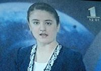Дочь президента Таджикистана проходит практику телеведущей на английском языке