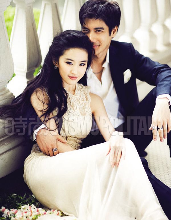 Свадебные фотографии Лю Ифэй и Ван Лихун1