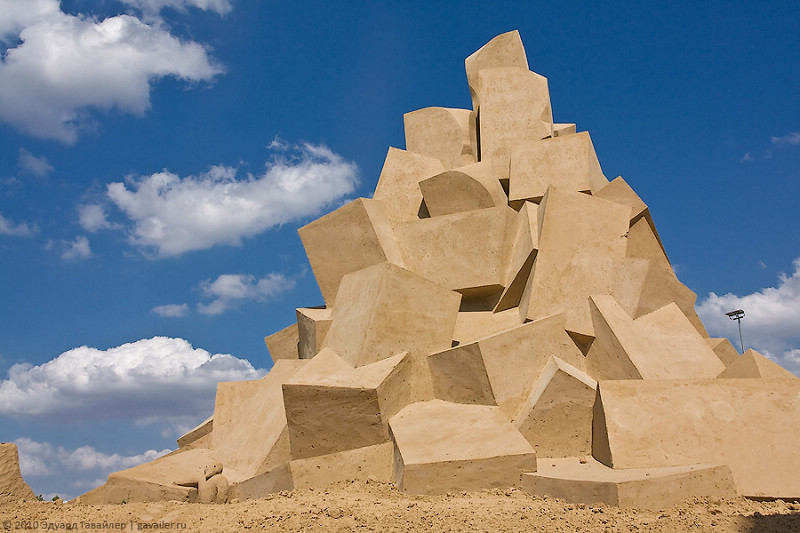 Чудесное искусство по изготовлению песочных скульптур 2