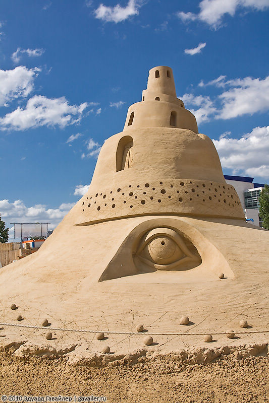 Чудесное искусство по изготовлению песочных скульптур 5