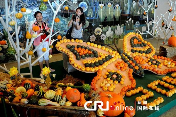 Выставка овощей в Шанхае 3