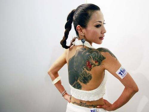 В Тайбэе состоялся международный фестиваль татуировок 