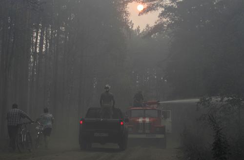 В России количество новых очагов лесных пожаров продолжает увеличиваться