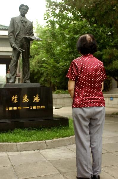 Посещение мемориального музея им. Сюй Бэйхуна в Пекине 