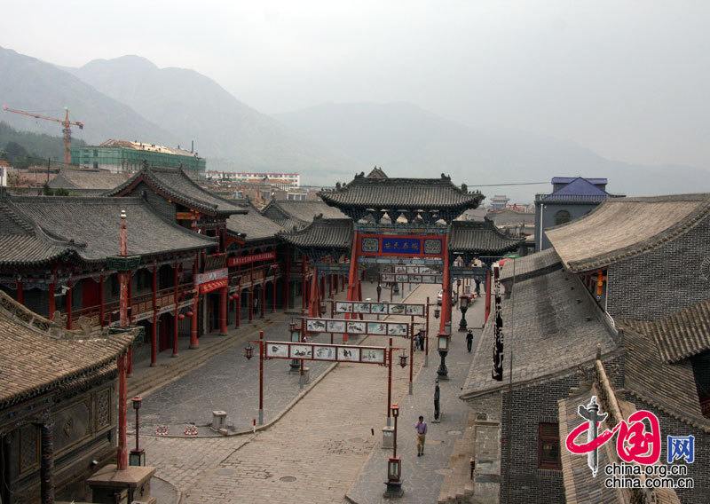 Древний городок Даньгээр в провинции Цинхай