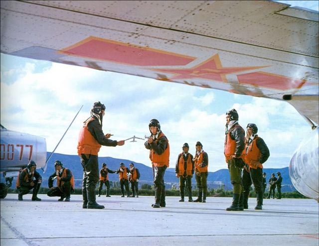 Рекламные фотографии ВВС НОАК 70-х годов прошлого века
