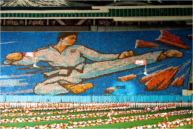 Массовое художественное шоу «Ариран» в КНДР