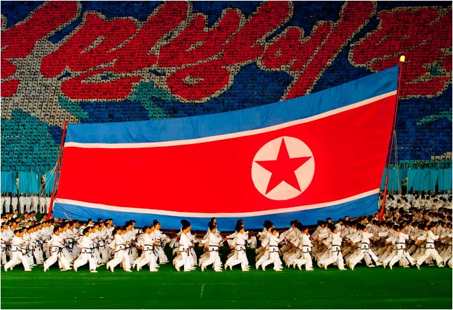 Массовое художественное шоу «Ариран» в КНДР