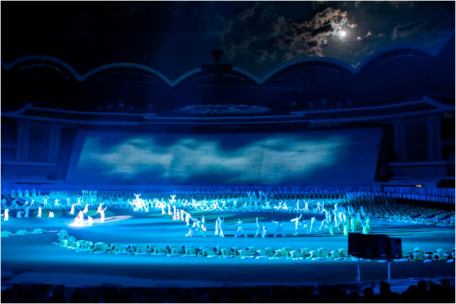 Массовое художественное шоу «Ариран» в КНДР