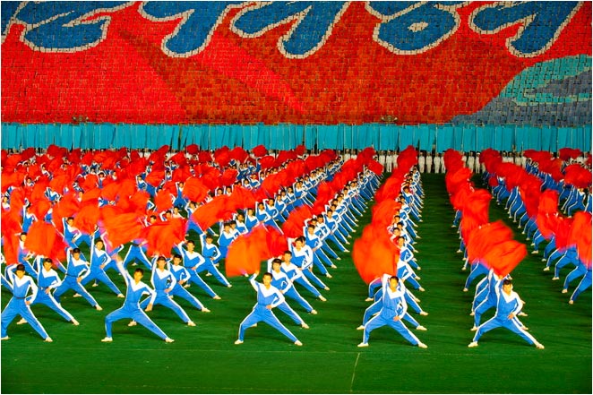 Массовое художественное шоу «Ариран» в КНДР