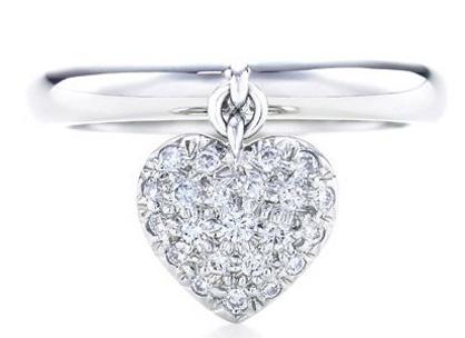 Классические сердцевидные кольца от бренда «Tiffany» 2