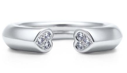 Классические сердцевидные кольца от бренда «Tiffany» 3