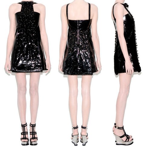 19 классических черных платьев с кристаллами