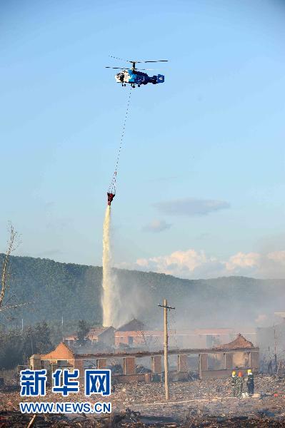 До 13 человек возросло число жертв взрыва на пиротехнической фабрике в районе Умахэ города Ичунь пров. Хэйлунцзян