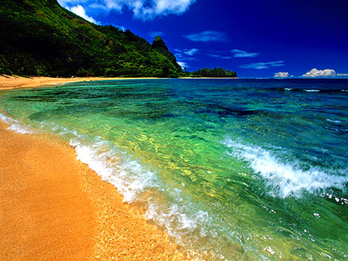  Летний рай и жемчужина Тихого океана —Красочные Гавайи