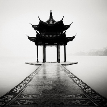 Пейзажные фото: Китай в черно-белых цветах 1