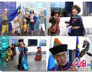 Бурятский театр песни и танца «Байкал» представил гостям ЭКСПО-2010 традиционное искусство Бурятии