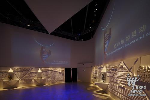На фото: новый облик первого выставочного зала в Павильоне провинции Хэбэй на ЭКСПО-2010.