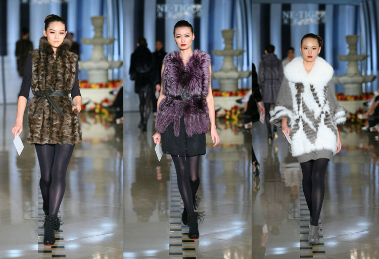 Тенденции меховой моды на осень-зиму 2010 года роскошного бренда «NE TIGER»