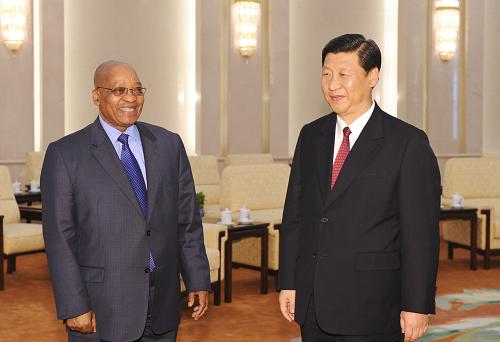 Си Цзиньпин встретился с президентом ЮАР