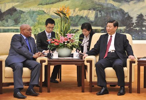 Си Цзиньпин встретился с президентом ЮАР