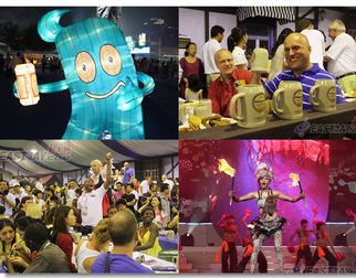 Представители павильонов на ЭКСПО-2010 весело провели время на Международном фестивале пива в городе Куньшань