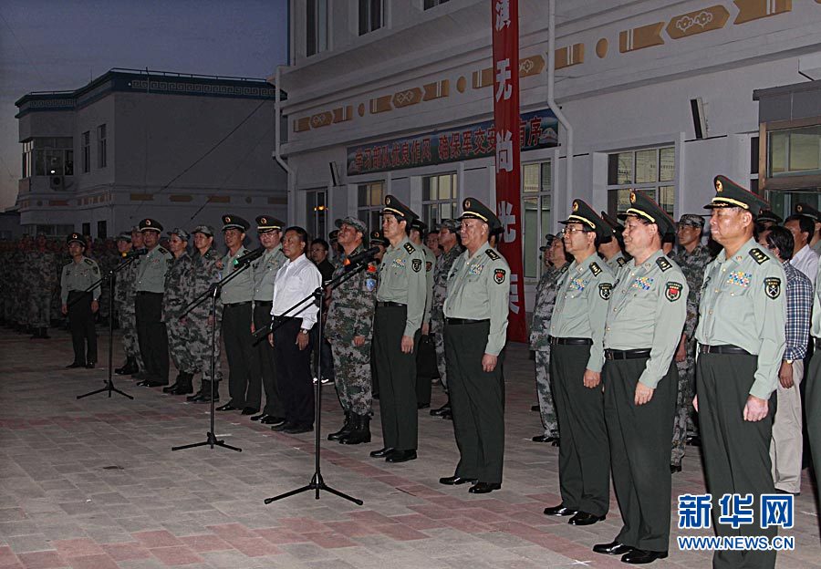 На полигоне Чжужихэ во Внутренней Монголии состоялась церемония проводов военнослужащих НОАК -- участников совместных учений ШОС
