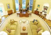 Овальный кабинет президента США передекорирован