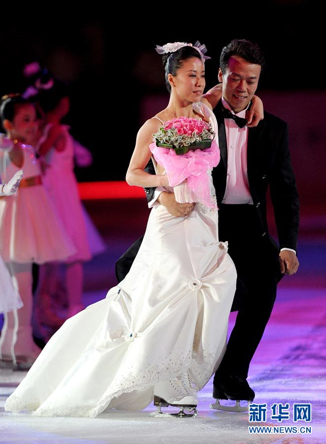 «Ледовая Свадьба» китайских фигуристов Шэнь Сюэ и Чжао Хунбо