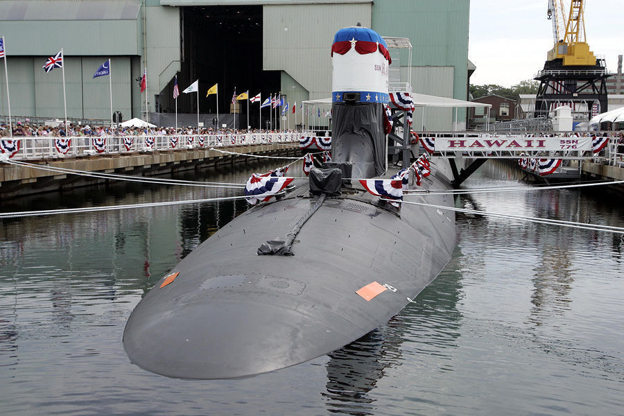 Атомная подводная лодка США прибыла в Японию